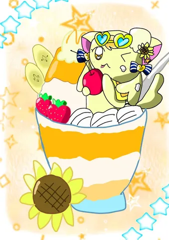 甘くてキュートなパフェタイム