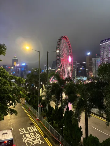 煌めく夜景、観覧車の夢