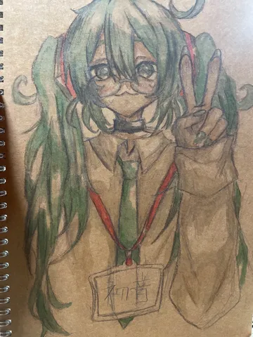 手書きの温もり、個性光るスクールガール