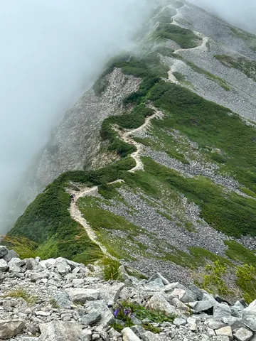雲海を纏う天空の小道