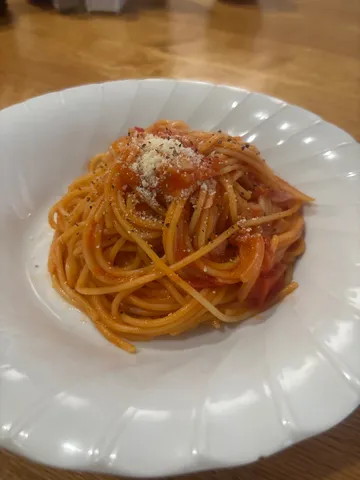 トマトソースのスパゲッティ