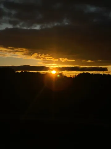 夕焼けのアーチ