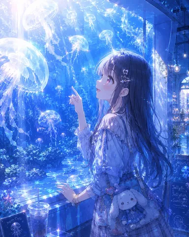 クラゲと少女の幻想水族館