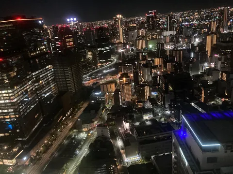 夜景の静かな瞬間
