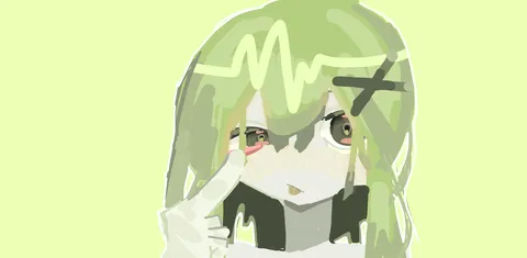 緑の瞳と指先の謎