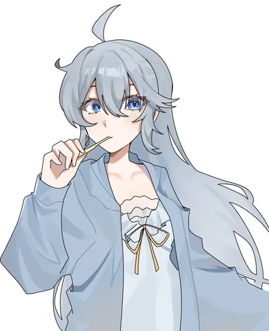 朝のひととき、歯磨きの時間