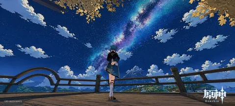 銀河を渡る木道