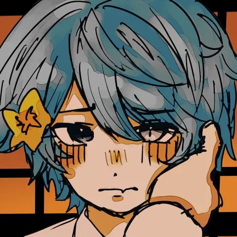 星の花飾りと憂鬱な横顔