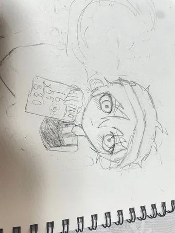 描かれた世界、数字と人物