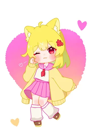 キュートな猫耳っ子にドキッ