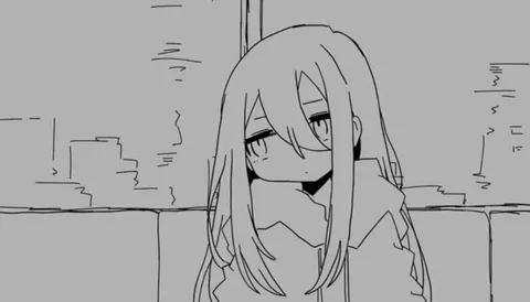 雨空と少女のモノクローム