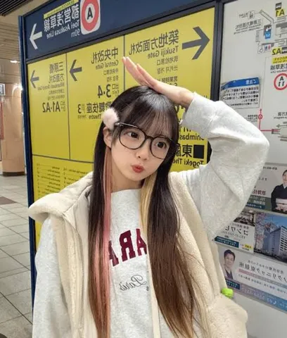 案内板の前でひと休み