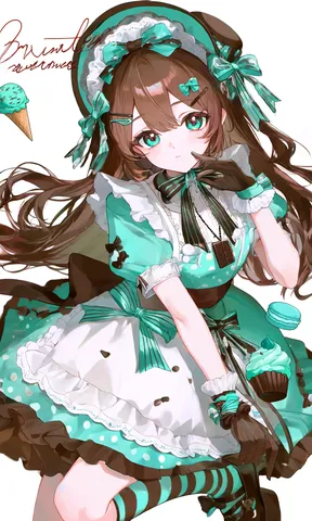 ミントカラーの午後の物語
