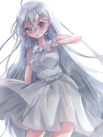儚げな少女の白昼夢