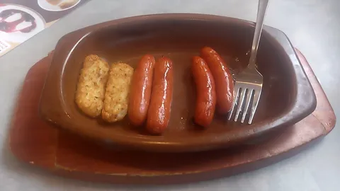 素朴な朝食のひととき