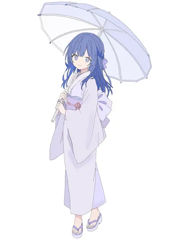 涼やかな和服の佇まい