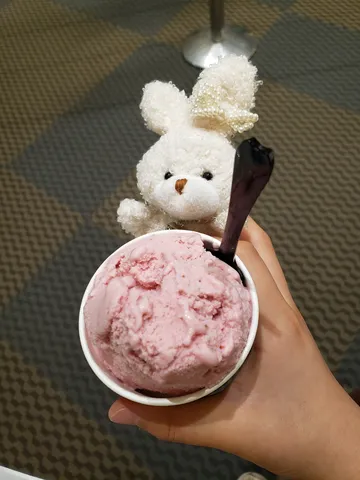 うさちゃんとアイスクリーム