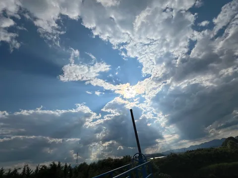 太陽ビーム、発射！