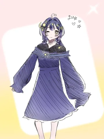 星屑ドレスの夢心地