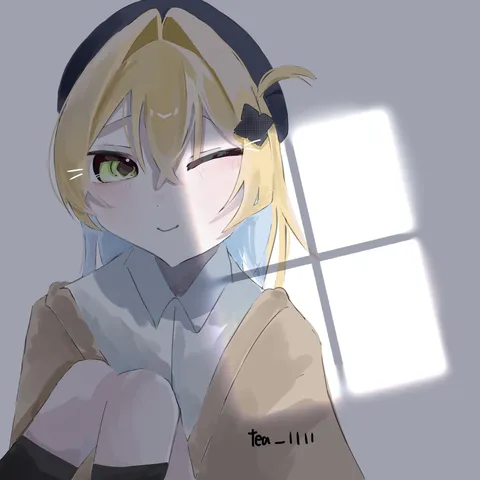 風の光と微笑みの瞬間