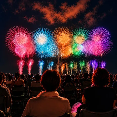 夜空を彩る光の詩