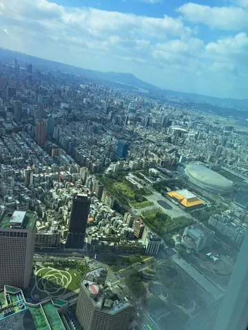 地上から見上げる街並み