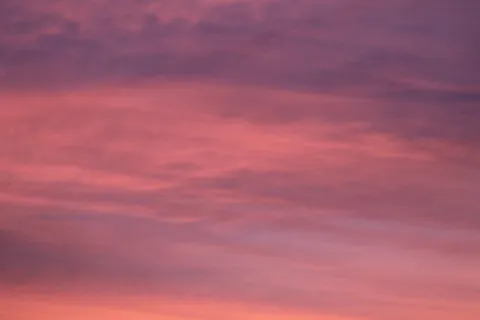 幻想的な夕焼け雲