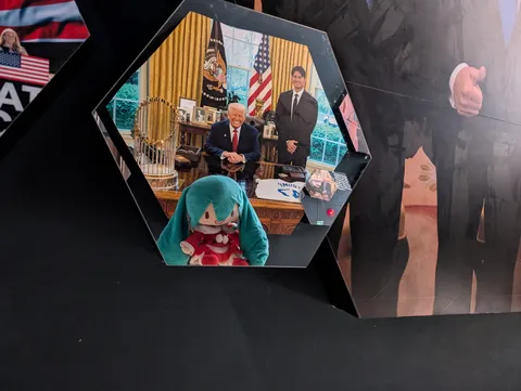 ミクとトランプ