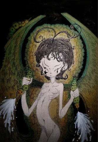 闇と羽根の幻影が踊る