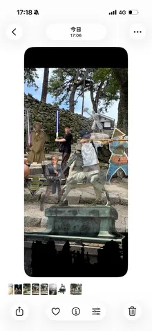 スターウォーズと合戦、夢の共演！