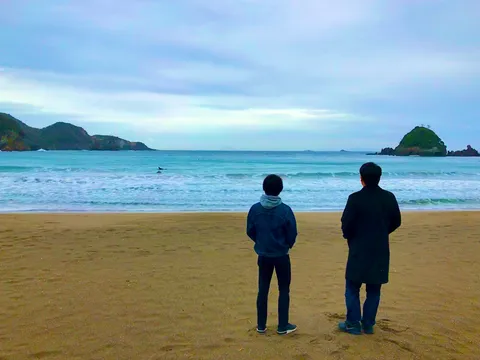 波と二人、旅の終わり