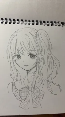 pencilsketches of a young woman