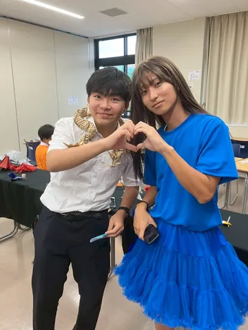 蛇とハートで cutest