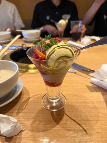 夏色パフェとカフェタイム