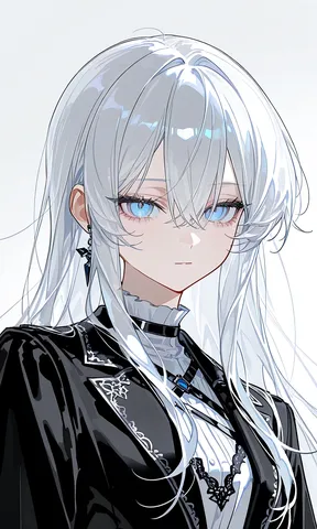 凍てつくような美しさ、儚げな眼差し