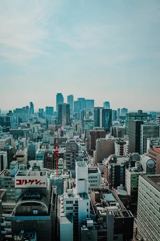都会の風景を切り取る