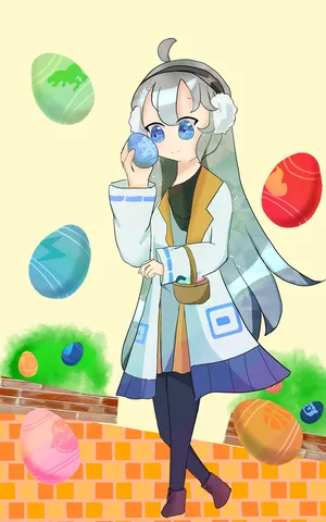 イースターエッグと春の装い