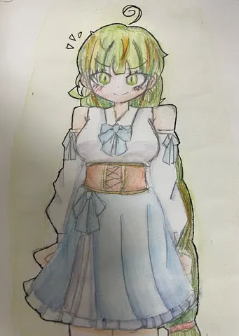 ふんわり広がる、水彩の魔法
