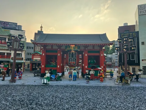 ブロックで息づく日本の情景
