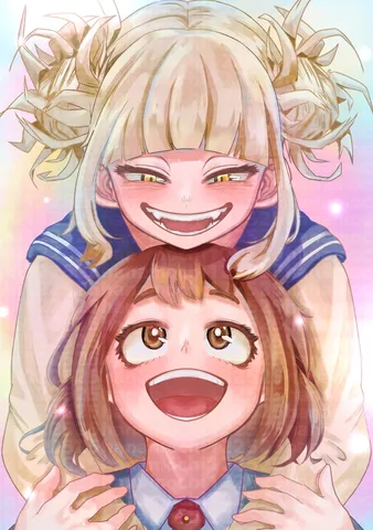 輝く笑顔と潜む視線