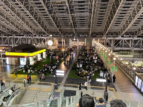 都会のオアシスでリラックスタイム