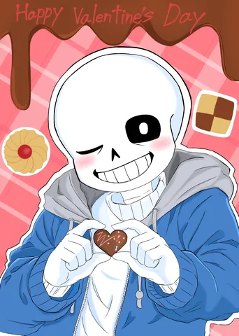 サンズからの愛のこもったチョコ