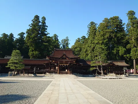 静寂に佇む古都の杜