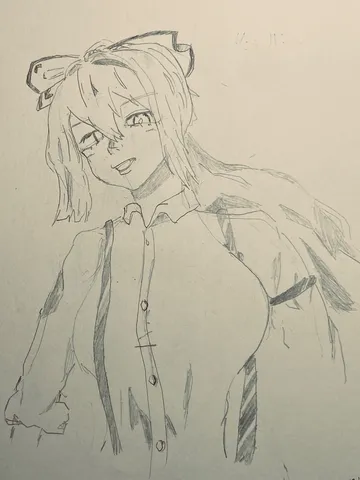 ラフスケッチ風のキュートなイラスト