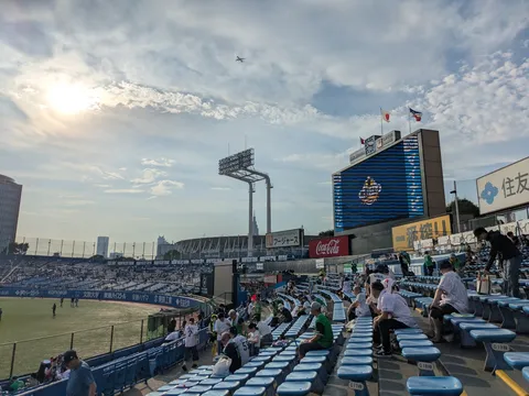 夏空と野球観戦、特別な瞬間