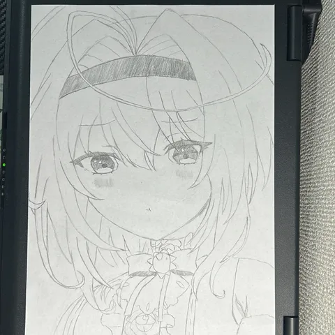 繊細なタッチの萌えイラスト