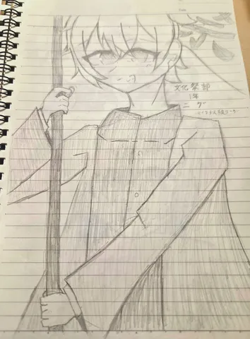 文化祭の準備風景？