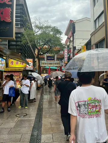 雨の日の異国情緒