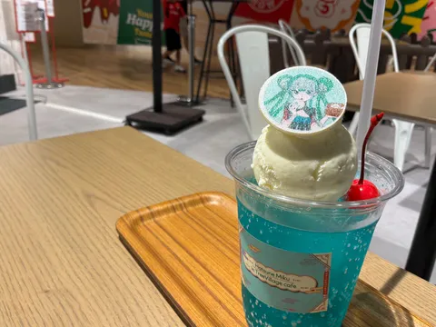 初音ミクとクリームソーダの出会い