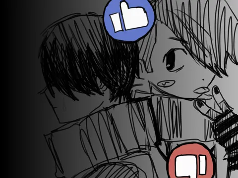 SNSの評価に揺れる心